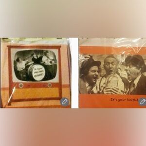 3 STOOGES THEME ALL NEW
FROM HALLMARK VINTAGE MUSICAL PLAYING CARD PICK 1 funny